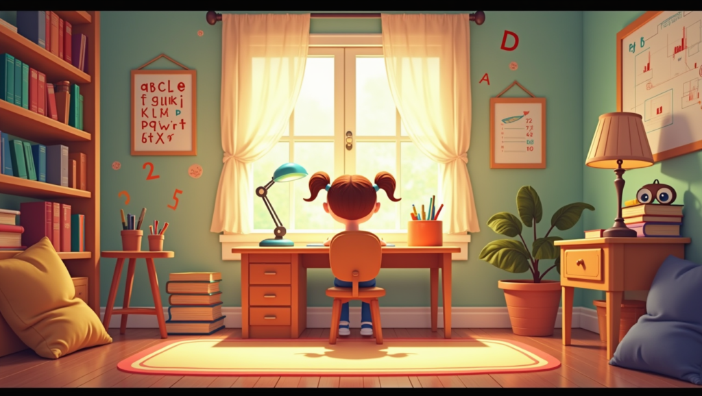 Create calm environment to help a Child with Learning Disability