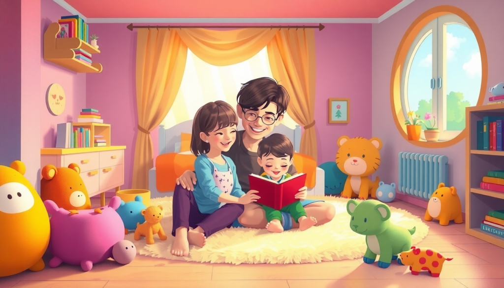 how to build confidence in children-showing friendly atmosphere at home to increase child self esteem