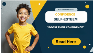 young boy with big smile showing "How to build confident in children"