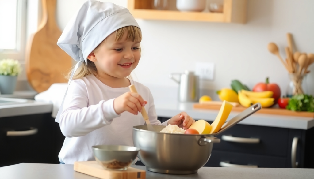 best summer activities for children-cooking meal