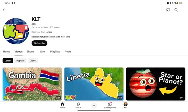 Best Educational YouTube Channels for Kids