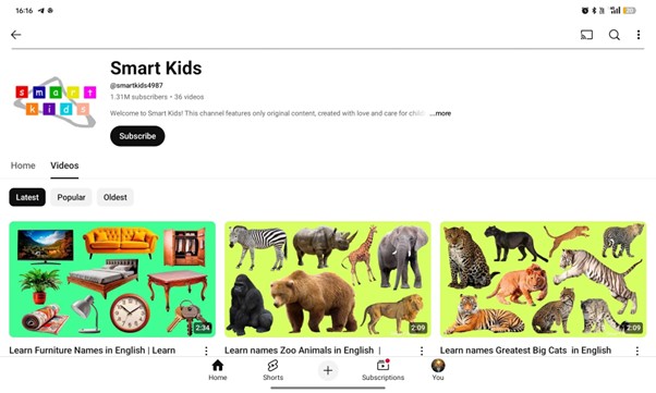 Best Educational YouTube Channels for Kids