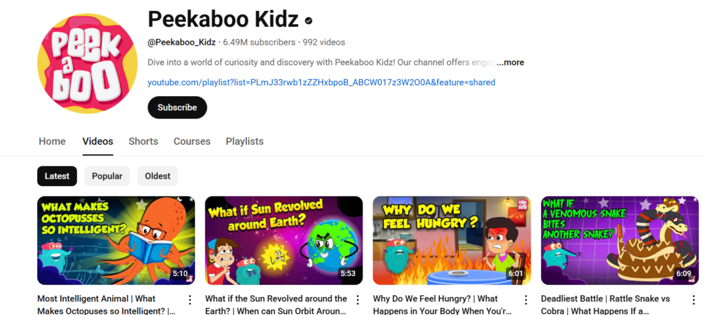 Best Educational YouTube Channels for Kids